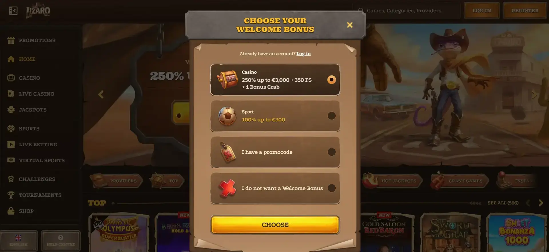 Lizaro Casino UK – Premium Slots, Live Games and Exclusive Rewards image 2